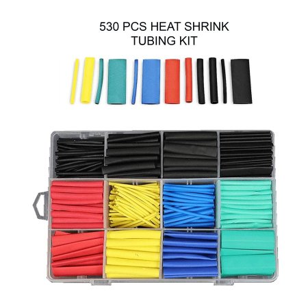 طقم أنابيب الانكماش الحراري شلمونات 530 PCS